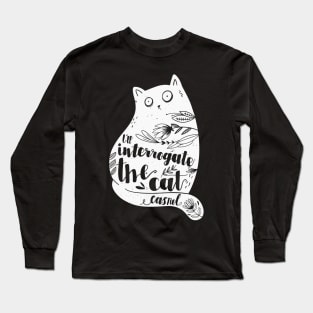 Castiel & The Cat Long Sleeve T-Shirt